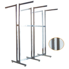 Vêtements roulant rack / pliage/Wall support de cintre monté support cintre